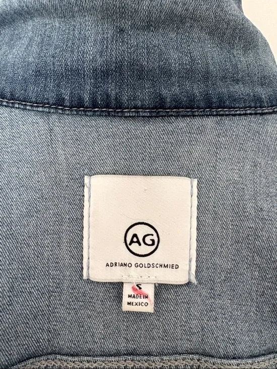 AG Adriano Goldschmied Denim Jean Jacket - Picture 10 of 12